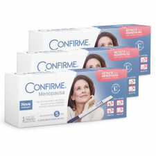 Confirme Menopausa - 3 testes - PROMO - Venc.: 09/2024 - Confirme